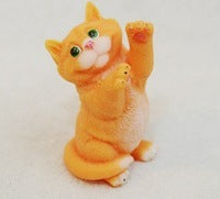 Molde de jabón de silicona 3D con diseño de gato de dibujos animados LTB